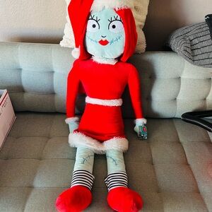 Disney Nightmare Before Christmas Sally Holiday Jumbo Plush